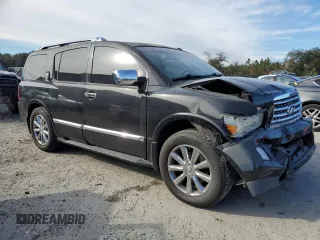 2008 Infiniti QX56 with VIN 5N3AA08C88N911548, listed as a Copart auction lot 86451114 with 225,413 mi miles and Non Repairable. Bid and sale history available at carsss.com. Image 4.