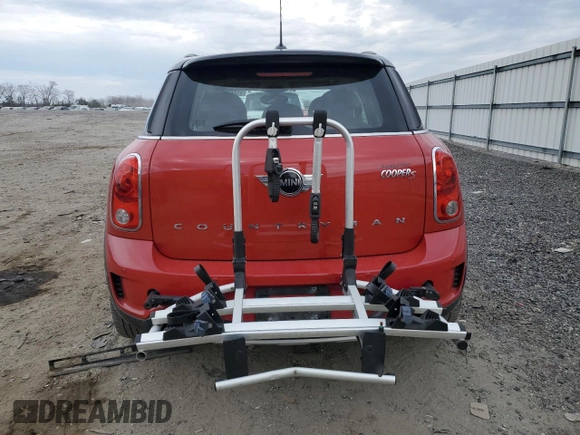2016 MINI Countryman S with VIN WMWZC5C51GWU01015, listed as a Copart auction lot 51223155 with 74,602 mi miles and Salvage Title. Bid and sale history available at DreamBid. Image 6.