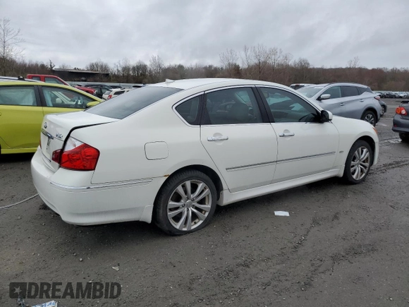 2009 Infiniti M with VIN JNKCY01F89M852545, listed as a Copart auction lot 52700455 with 142,835 mi miles and Clean Title. Bid and sale history available at carsss.com. Image 3.