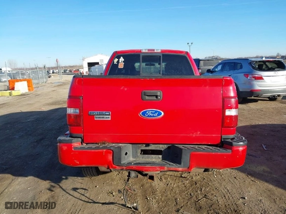 2006 Ford F-150 STX with VIN 1FTRX04WX6KB68730, listed as a IAAI auction lot 41435239 with 191,259 mi miles. Bid and sale history available at carsss.com. Image 17.