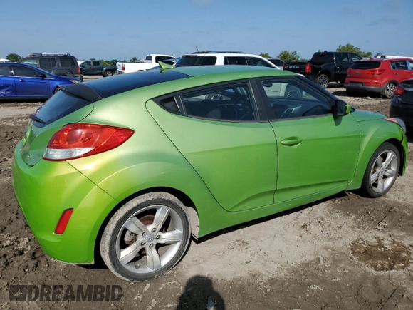 2012 Hyundai Veloster w/Gray Int z VIN KMHTC6AD1CU066882, wystawiony jako Copart lot #55781745 z przebiegiem 167 427 mil mil oraz Czysty tytuł • Clean title. Historia ofert i sprzedaży dostępna na DreamBid. Obrazek 3.