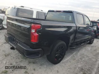 2024 Chevrolet Silverado 1500 RST with VIN 1GCPADED7RZ207847, listed as a Copart auction lot 76669534 with 11,898 mi miles and Salvage Title. Bid and sale history available at carsss.com. Image 3.