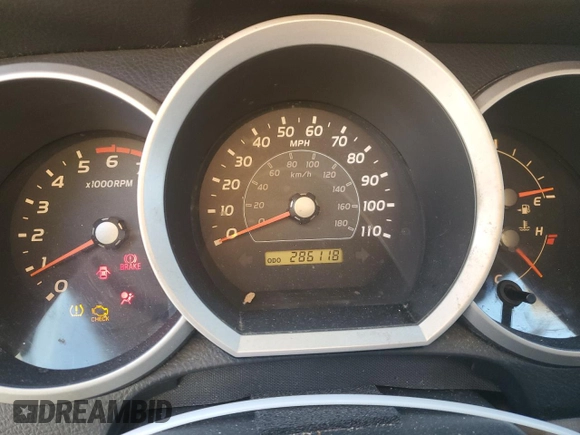 2007 Toyota 4Runner SR5 with VIN JTEZU14R470089460, listed as a Copart auction lot 47788365 with 286,118 mi miles and Salvage Title. Bid and sale history available at DreamBid. Image 9.