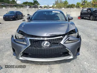 2015 Lexus RC 350 F Sport with VIN JTHHE5BC6F5005769, listed as a Copart auction lot 55967405 with 90,572 mi miles and Salvage title. Bid and sale history available at DreamBid. Image 5.