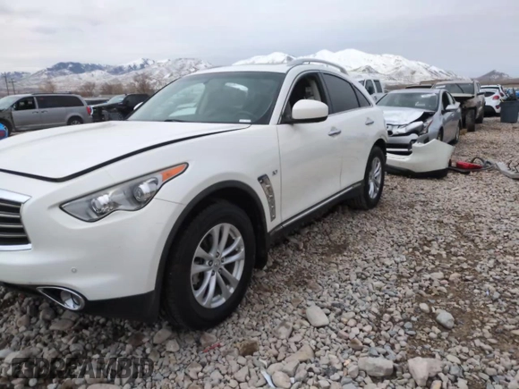2014 Infiniti QX70 с VIN JN8CS1MW8EM410724, выставлен на аукционе Copart как лот 49899825 с пробегом 57 950 миль миль и Списание • Salvage title. История ставок и продаж доступна на DreamBid. Изображение 14.