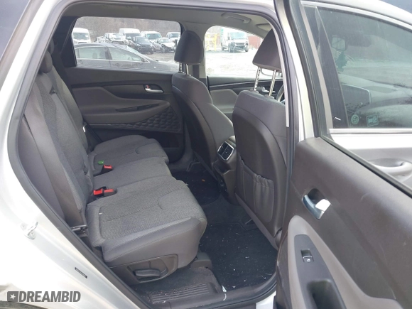 2020 Hyundai Santa Fe SE with VIN 5NMS2CAD6LH168588, listed as a IAAI auction lot 41643427 with 50,446 mi miles. Bid and sale history available at carsss.com. Image 8.