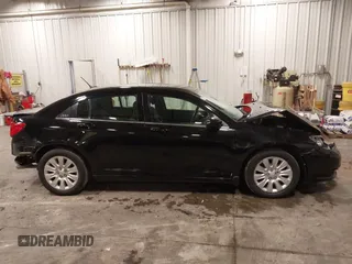 2014 Chrysler 200 LX with VIN 1C3CCBAG1EN158745, listed as a IAAI auction lot 40994879 with 180,000 mi miles. Bid and sale history available at carsss.com. Image 14.