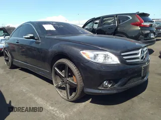 2008 Mercedes-Benz CL-Class V8 with VIN WDDEJ71X18A013018, listed as a IAAI auction lot 33635209 with 99,776 mi miles. Bid and sale history available at carsss.com. Image 1.