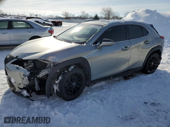 2021 Lexus UX with VIN JTHR9JBH9M2041824, listed as a Copart auction lot 88883385 with 71,190 mi miles and Clean Title. Bid and sale history available at carsss.com. Image 1.