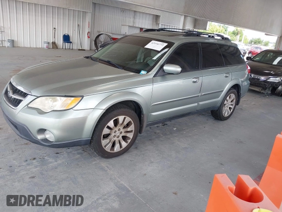 2009 Subaru Outback Ltd with VIN 4S4BP66C797316617, listed as a IAAI auction lot 42116772 with 168,117 mi miles. Bid and sale history available at carsss.com. Image 2.