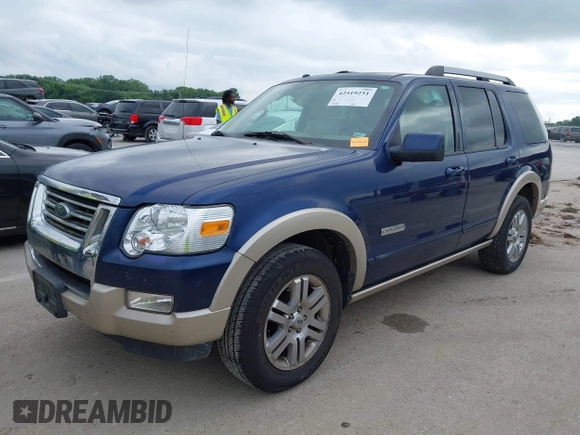 2007 Ford Explorer Eddie Bauer z VIN 1FMEU64E07UA93278, wystawiony jako IAAI lot #42519251 z przebiegiem 251 869 mil mil oraz . Historia ofert i sprzedaży dostępna na DreamBid. Obrazek 18.