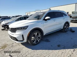 2023 Kia Sorento SX Prestige with VIN KNDRMDLH9P5205172, listed as a Copart auction lot 76367494 with 17,821 mi miles and Salvage title. Bid and sale history available at DreamBid. Image 1.
