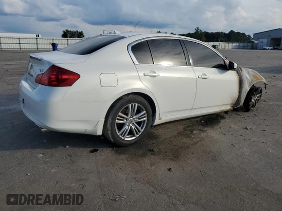 2015 Infiniti Q40 with VIN JN1CV6AR3FM522706, listed as a Copart auction lot 73102854 with 0 mi miles and Salvage Title. Bid and sale history available at carsss.com. Image 3.