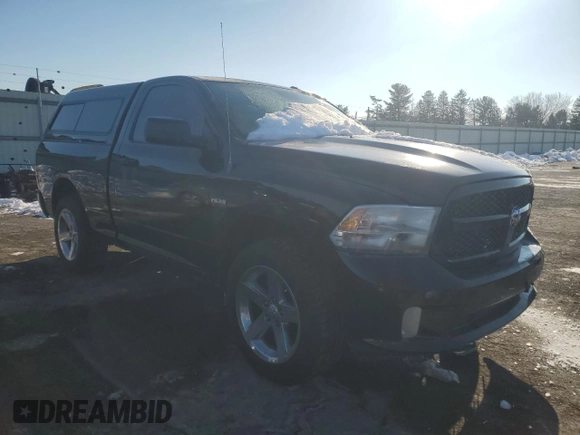 2013 Ram 1500 Express with VIN 3C6JR7AT3DG546988, listed as a Copart auction lot 42492705 with 167,336 mi miles and Salvage title. Bid and sale history available at DreamBid. Image 4.
