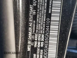 2016 Mercedes-Benz CLA 250 with VIN WDDSJ4EB5GN344109, listed as a Copart auction lot 69793763 with 69,457 mi miles and . Bid and sale history available at DreamBid. Image 14.