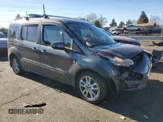 2015 Ford Transit Connect Wagon Titanium with VIN NM0GE9G7XF1227493, listed as a Copart auction lot 82570744 with 97,313 mi miles and Salvage Title. Bid and sale history available at carsss.com. Image 4.