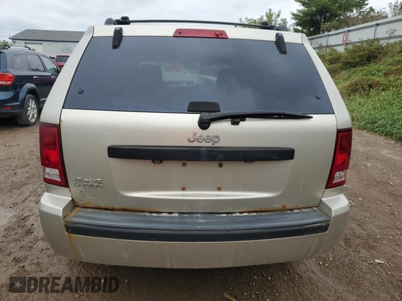 2008 Jeep Grand Cherokee Laredo with VIN 1J8GR48K68C164048, listed as a Copart auction lot 72058904 with 0 mi miles and Clean Title. Bid and sale history available at carsss.com. Image 6.
