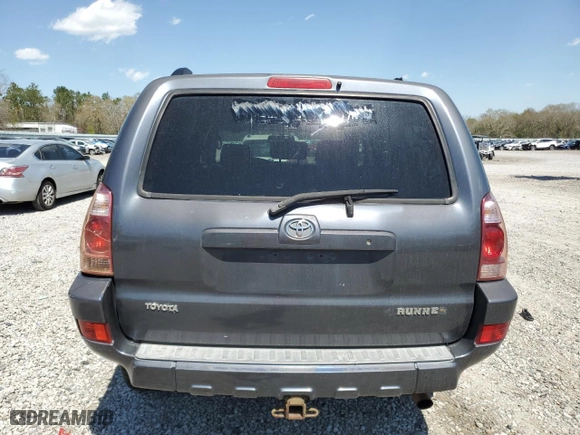 2005 Toyota 4Runner SR5 with VIN JTEZU14R250053554, listed as a Copart auction lot 49553385 with 334,564 mi miles and Clean Title. Bid and sale history available at carsss.com. Image 6.