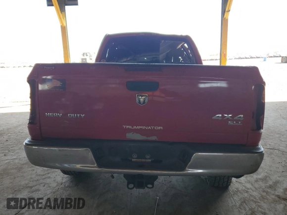 2006 Dodge Ram 2500 SLT with VIN 3D7KS28C76G101804, listed as a Copart auction lot 46339465 with 227,215 mi miles and Salvage Title. Bid and sale history available at carsss.com. Image 6.