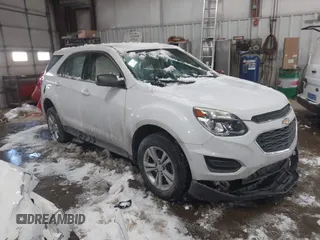 2017 Chevrolet Equinox LS z VIN 2GNALBEK7H1555701, wystawiony jako IAAI lot #41598761 z przebiegiem 100 367 mil mil oraz . Historia ofert i sprzedaży dostępna na DreamBid. Obrazek 1.