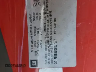 2013 Chevrolet Camaro LS z VIN 2G1FE1E32D9207577, wystawiony jako Copart lot #57692525 z przebiegiem 89 453 mil mil oraz Czysty tytuł • Clean title. Historia ofert i sprzedaży dostępna na DreamBid. Obrazek 12.