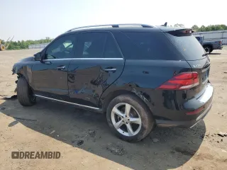 2017 Mercedes-Benz GLE 350 with VIN 4JGDA5HB4HA856114, listed as a Copart auction lot 58344775 with 76,642 mi miles and Salvage title. Bid and sale history available at DreamBid. Image 2.
