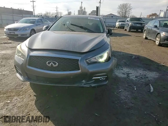 2017 Infiniti Q50 Premium with VIN JN1EV7AP7HM732712, listed as a Copart auction lot 44122965 with 85,549 mi miles and Salvage title. Bid and sale history available at DreamBid. Image 11.