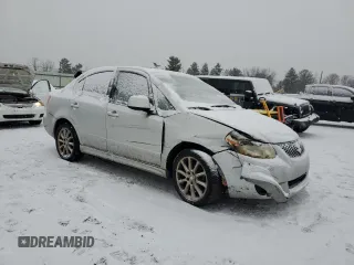 2008 Suzuki SX4 Convenience Pkg with VIN JS2YC415X85103538, listed as a Copart auction lot 41435285 with 0 mi miles and Salvage Title. Bid and sale history available at carsss.com. Image 4.
