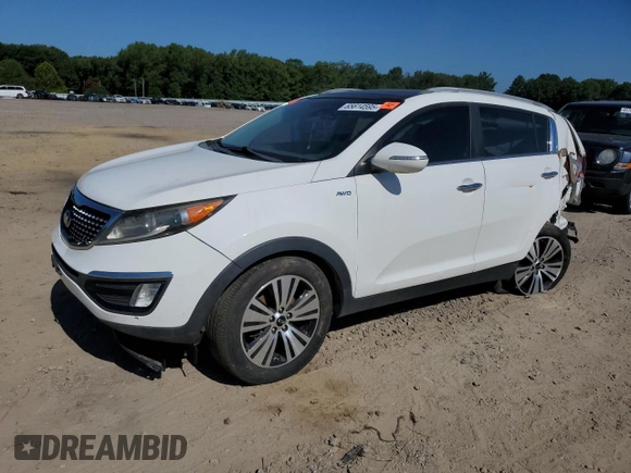 2014 Kia Sportage EX with VIN KNDPCCAC6E7571295, listed as a Copart auction lot 65614595 with 170,553 mi miles and Clean title. Bid and sale history available at DreamBid. Image 1.