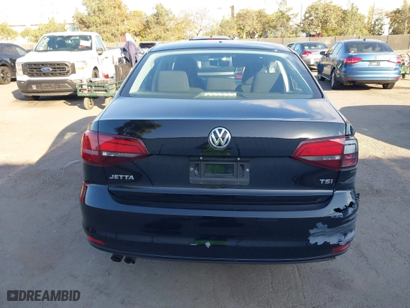 2017 Volkswagen Jetta 1.4T S with VIN 3VW167AJ6HM237181, listed as a IAAI auction lot 41460552 with 89,657 mi miles. Bid and sale history available at carsss.com. Image 16.