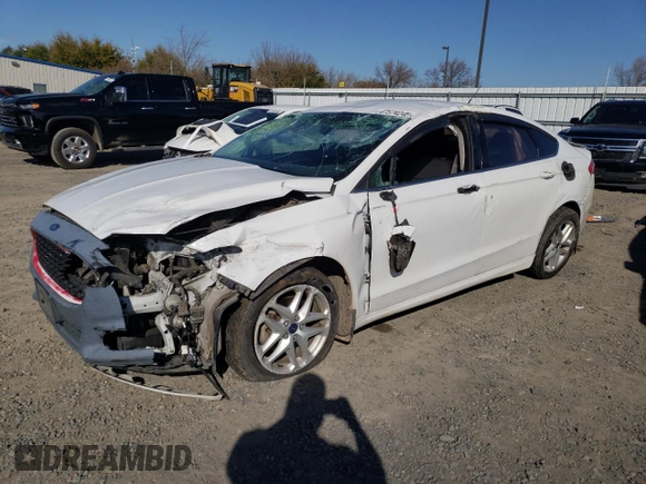 2014 Ford Fusion SE with VIN 3FA6P0HR6ER194605, listed as a Copart auction lot 47574245 with 237,316 mi miles and Salvage Title. Bid and sale history available at carsss.com. Image 1.