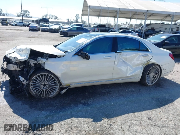 2017 Mercedes-Benz S 550 with VIN WDDUG8CB0HA322948, listed as a IAAI auction lot 41651423 with Not Provided miles and . Bid and sale history available at carsss.com. Image 13.