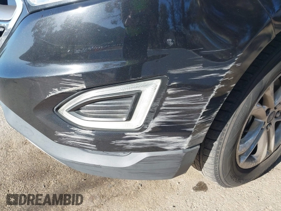 2015 Ford Edge SEL with VIN 2FMTK3J85FBB34115, listed as a IAAI auction lot 41813644 with 143,099 mi miles. Bid and sale history available at carsss.com. Image 6.