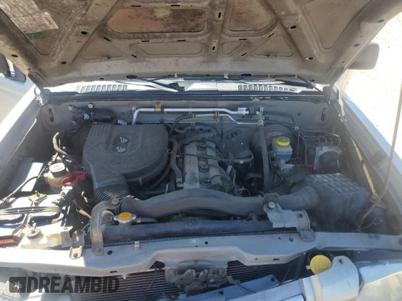2003 Nissan Frontier XE with VIN 1N6DD26T03C445597, listed as a Copart auction lot 46808225 with 63,384 mi miles and Salvage title. Bid and sale history available at DreamBid. Image 12.