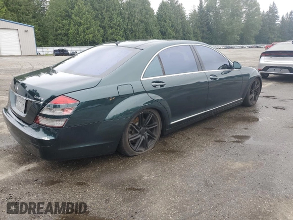2007 Mercedes-Benz S 550 z VIN WDDNG86X07A108018, wystawiony jako Copart lot #57349965 z przebiegiem Nie podano mil oraz Czysty tytuł • Clean title. Historia ofert i sprzedaży dostępna na DreamBid. Obrazek 3.