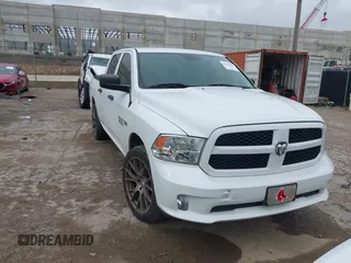 2015 Ram 1500 Express z VIN 1C6RR6KT3FS664126, wystawiony jako IAAI lot #42414422 z przebiegiem 90 906 mil mil oraz . Historia ofert i sprzedaży dostępna na DreamBid. Obrazek 1.