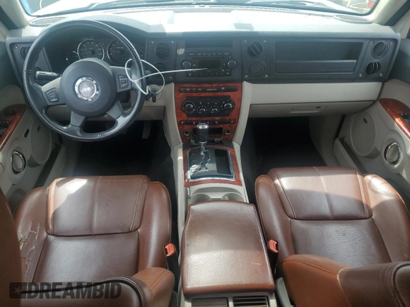 2007 Jeep Commander Limited with VIN 1J8HH582X7C636179, listed as a Copart auction lot 51293625 with 214,078 mi miles and Salvage title. Bid and sale history available at DreamBid. Image 8.