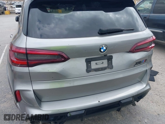 2022 BMW X5 M with VIN 5YMJU0C00N9M59253, listed as a IAAI auction lot 41476833 with 27,813 mi miles. Bid and sale history available at carsss.com. Image 6.