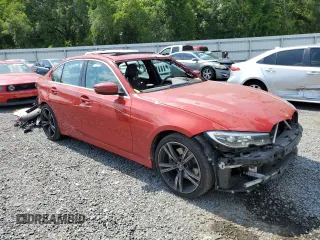 2020 BMW 3 Series 330i with VIN 3MW5R1J01L8B44177, listed as a Copart auction lot 53587184 with 54,326 mi miles and Salvage Title. Bid and sale history available at carsss.com. Image 4.