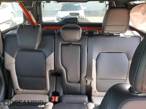 2024 Ford Bronco Wildtrak with VIN 1FMEE2BP4RLB23952, listed as a Copart auction lot 57058835 with 12,180 mi miles and Non repairable. Bid and sale history available at DreamBid. Image 10.