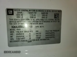 2018 GMC Terrain Denali с VIN 3GKALXEX8JL151168, выставлен на аукционе Copart как лот 53485125 с пробегом 120 437 миль миль и Списание • Salvage title. История ставок и продаж доступна на DreamBid. Изображение 13.