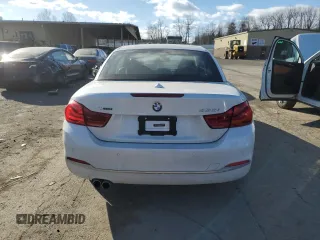 2018 BMW 4 Series 430i xDrive with VIN WBA4Z3C55JEC56297, listed as a Copart auction lot 87870095 with 78,602 mi miles and Salvage Title. Bid and sale history available at DreamBid. Image 6.