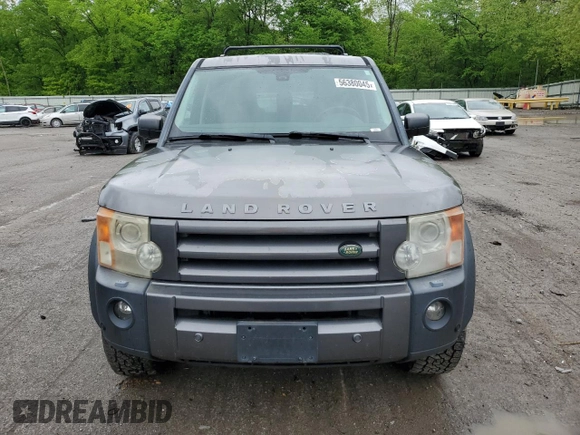 2006 Land Rover LR3 HSE with VIN SALAG25436A390756, listed as a Copart auction lot 56380045 with 210,493 mi miles and Salvage title. Bid and sale history available at DreamBid. Image 5.