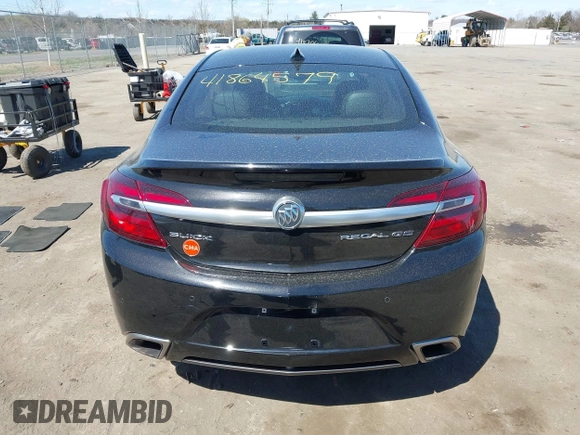 2016 Buick Regal GS with VIN 2G4GU5GX3G9164664, listed as a IAAI auction lot 41864579 with 121,789 mi miles and . Bid and sale history available at DreamBid. Image 16.