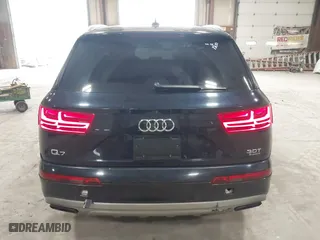 2017 Audi Q7 Premium Plus with VIN WA1LAAF74HD053058, listed as a IAAI auction lot 42008360 with 210,228 mi miles. Bid and sale history available at carsss.com. Image 16.