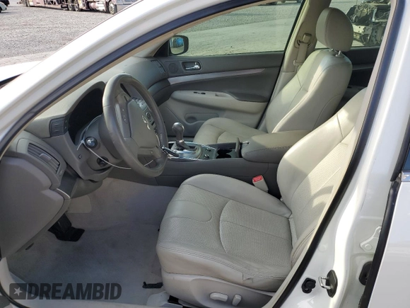 2012 Infiniti G37 Sedan Journey with VIN JN1CV6AP5CM934166, listed as a Copart auction lot 47825785 with 127,723 mi miles and Salvage Title. Bid and sale history available at carsss.com. Image 7.