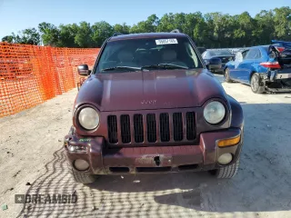 2003 Jeep Liberty Limited with VIN 1J4GK58K03W505110, listed as a Copart auction lot 55057165 with 165,021 mi miles and Salvage Title. Bid and sale history available at carsss.com. Image 5.