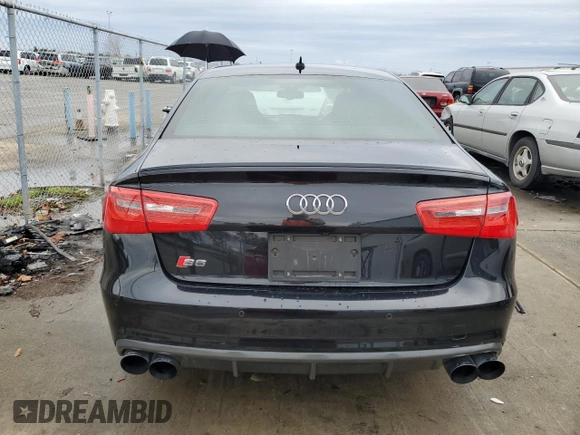 2013 Audi S6 Prestige z VIN WAUJ2AFC7DN138680, wystawiony jako Copart lot #84727114 z przebiegiem 153 915 mil mil oraz Tytuł czysty. Historia ofert i sprzedaży dostępna na DreamBid. Obrazek 6.