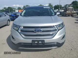 2017 Ford Edge Titanium with VIN 2FMPK4K86HBC18128, listed as a Copart auction lot 59304254 with 96,112 mi miles and Salvage Title. Bid and sale history available at carsss.com. Image 5.