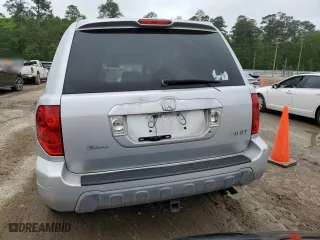 2004 Honda Pilot EX with VIN 2HKYF18564H609898, listed as a Copart auction lot 51265105 with 205,637 mi miles and Salvage Title. Bid and sale history available at carsss.com. Image 6.